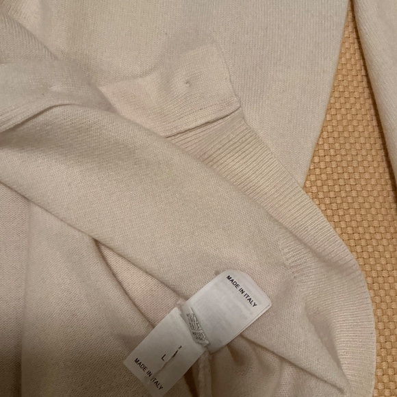 Brunello Cucinelli Cashmere Cardigan w/Monili Stripe Pocket Sz Large - Picture 11 of 12